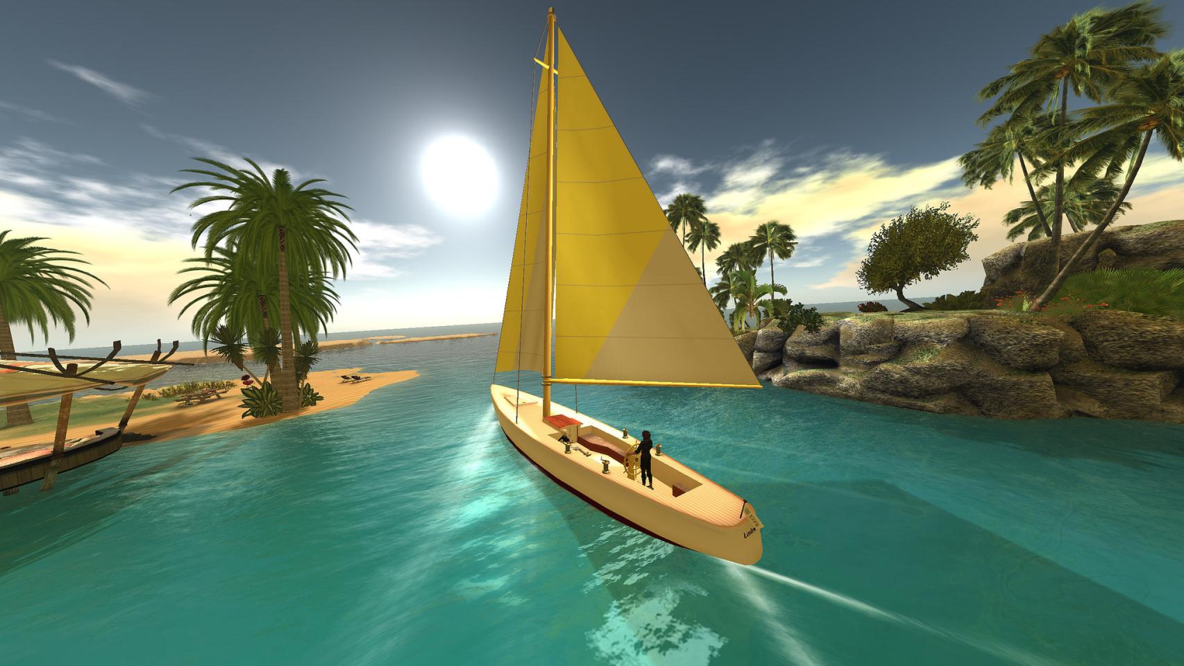Un avatar da rienda suelta a sus sueños de misantropía a bordo de un velero.