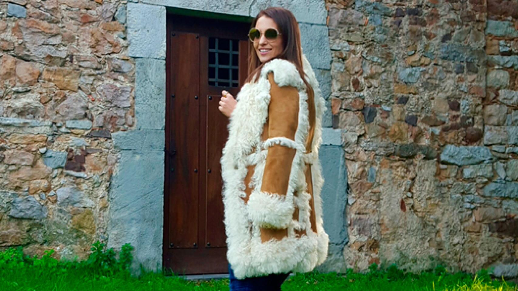Paula Echeverría con total look de la teinda Fetiche de Suances (Cantabria)