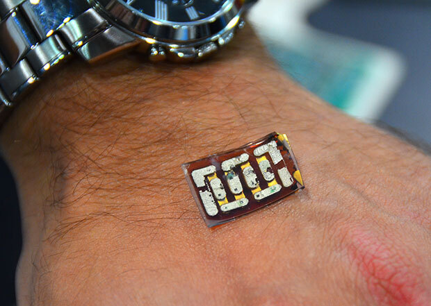 sensor termoelectrico wearables