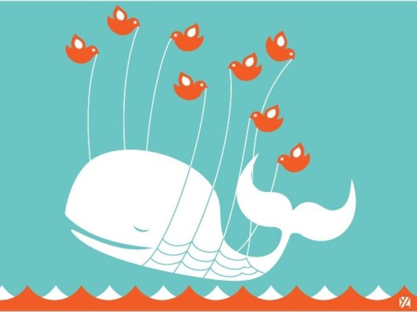 Un pequeño homenaje a Failwhale, el icónico mensaje de error de Twitter