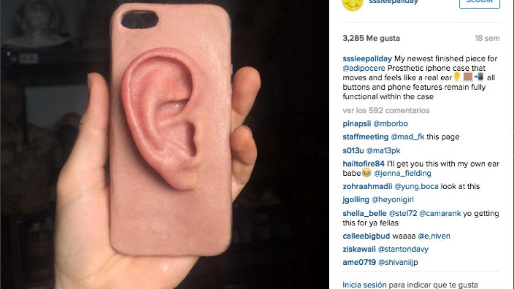 La funda para móvil más espeluznante que jamás hemos visto