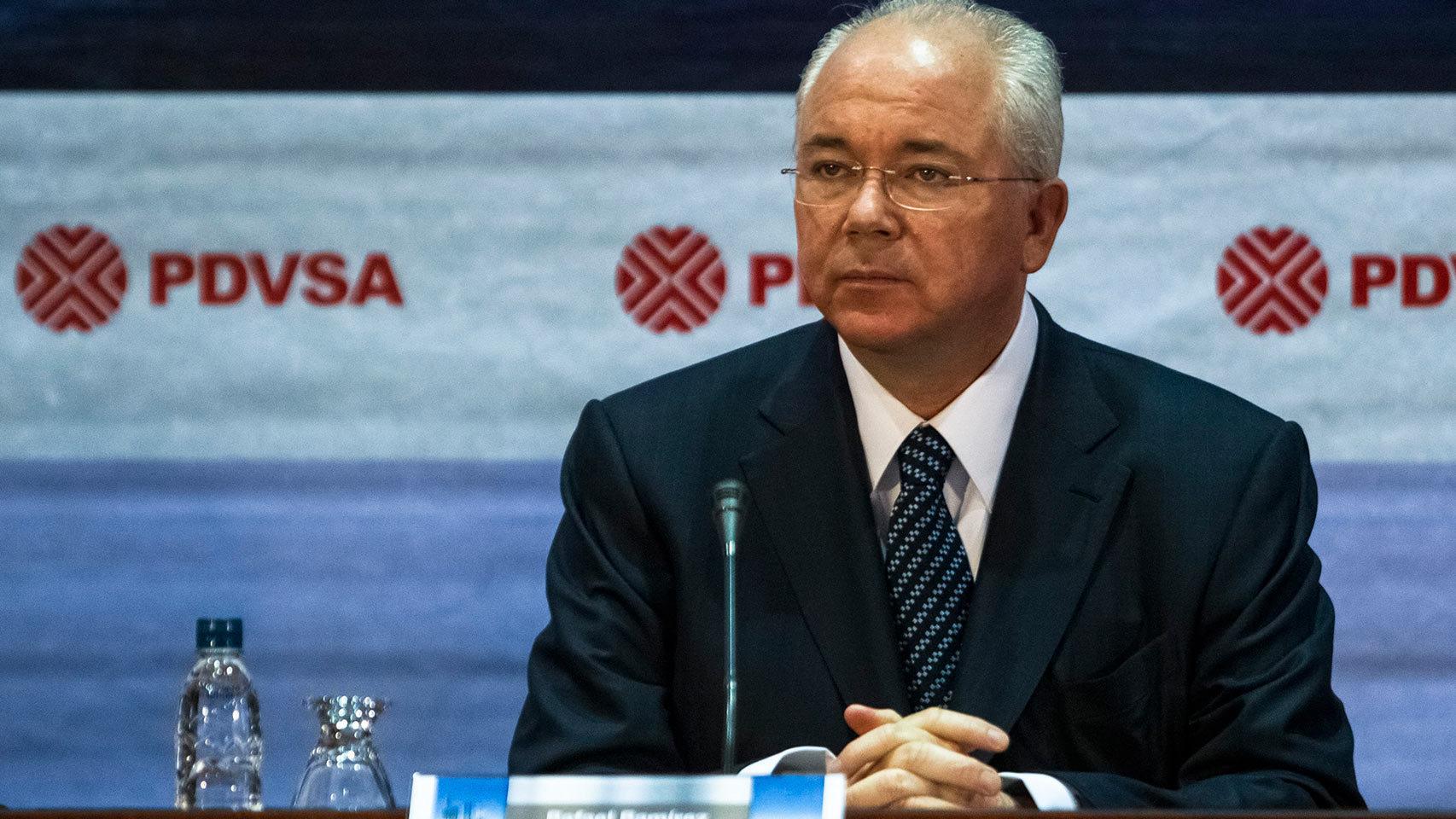 El entonces presidente de Petróleos de Venezuela, Rafael Ramírez.