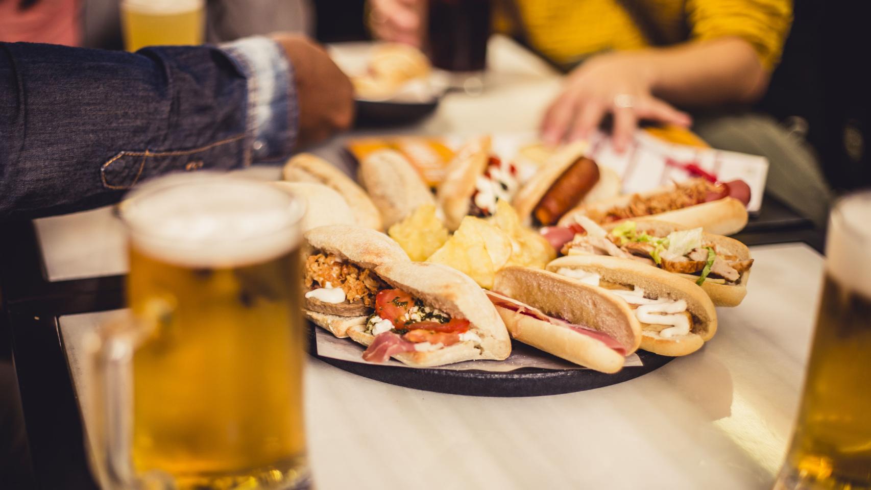 Imagen de la cadena 100 Montaditos de Restalia.