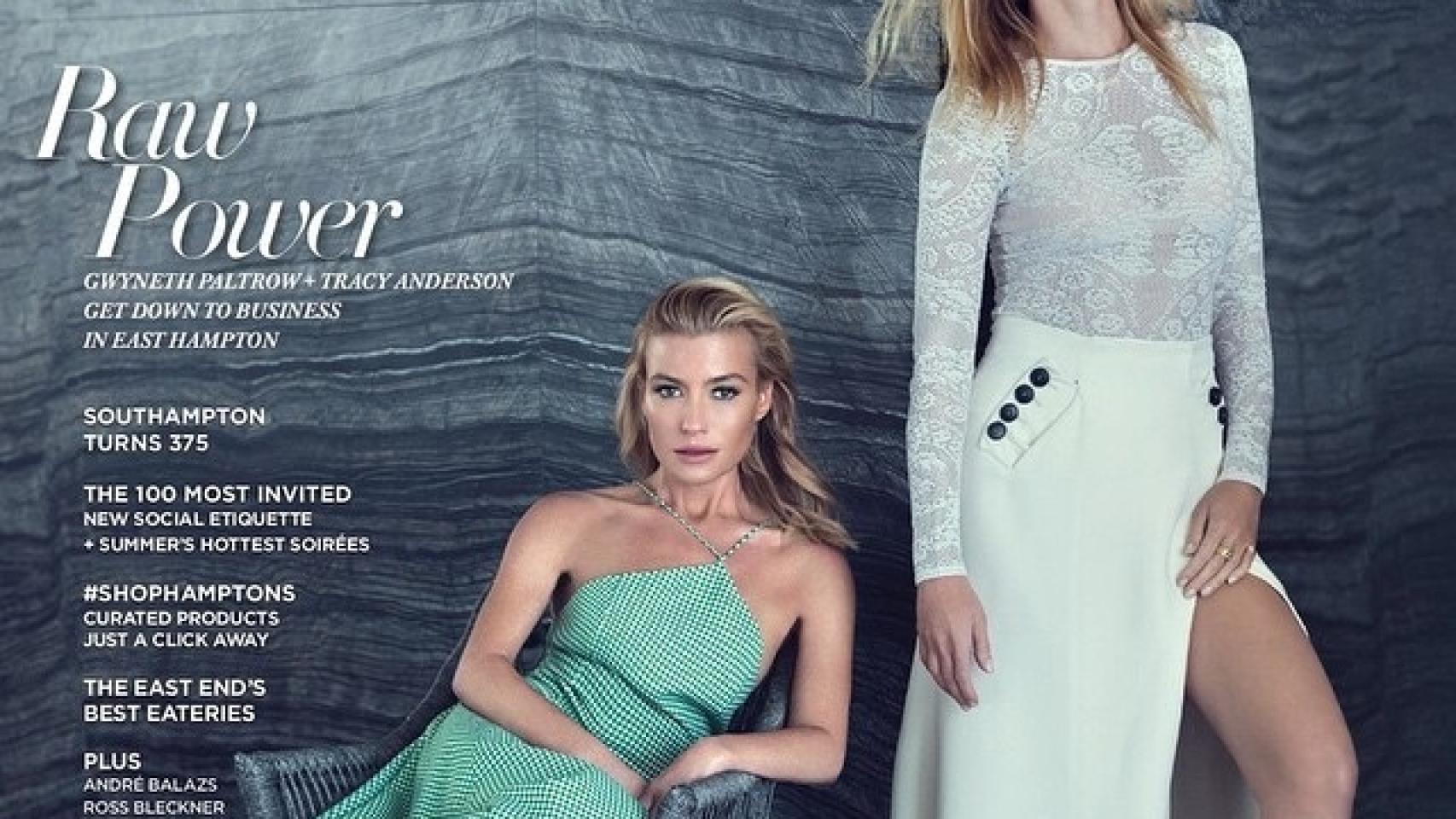 Tracy Anderson posa con su amiga Gwyneth Paltrow