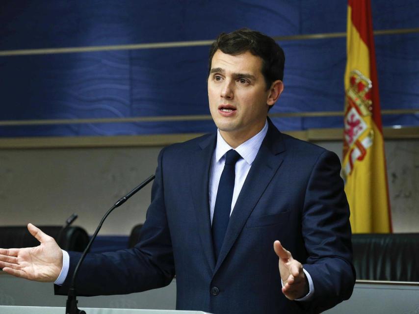 Rivera, en el Congreso.