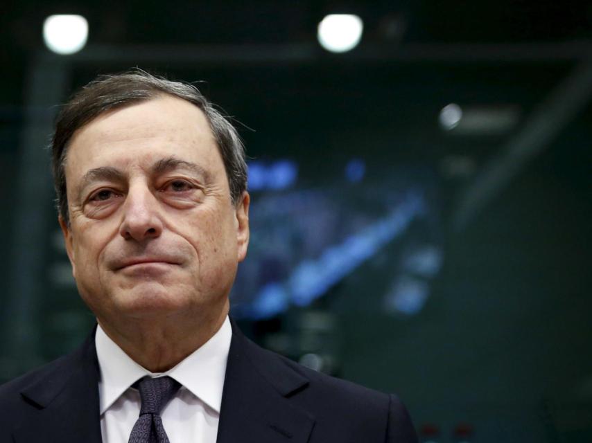 Mario Draghi, presidente del BCE.