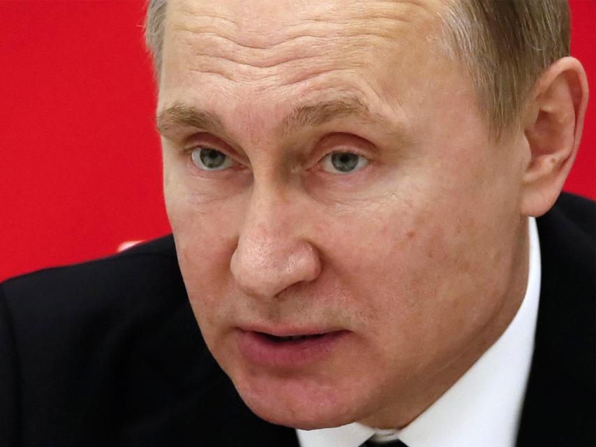 Vladimir Putin, en una comparecencia en el Kremlin