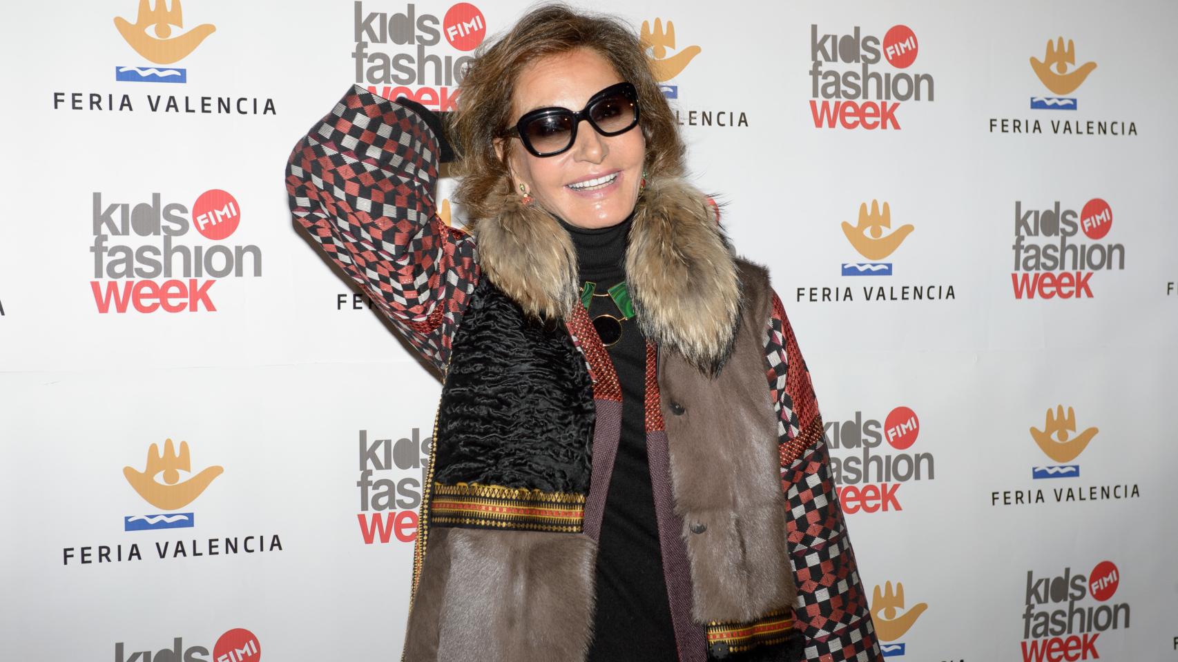 Naty Abascal ha querido apoyar la moda infantil