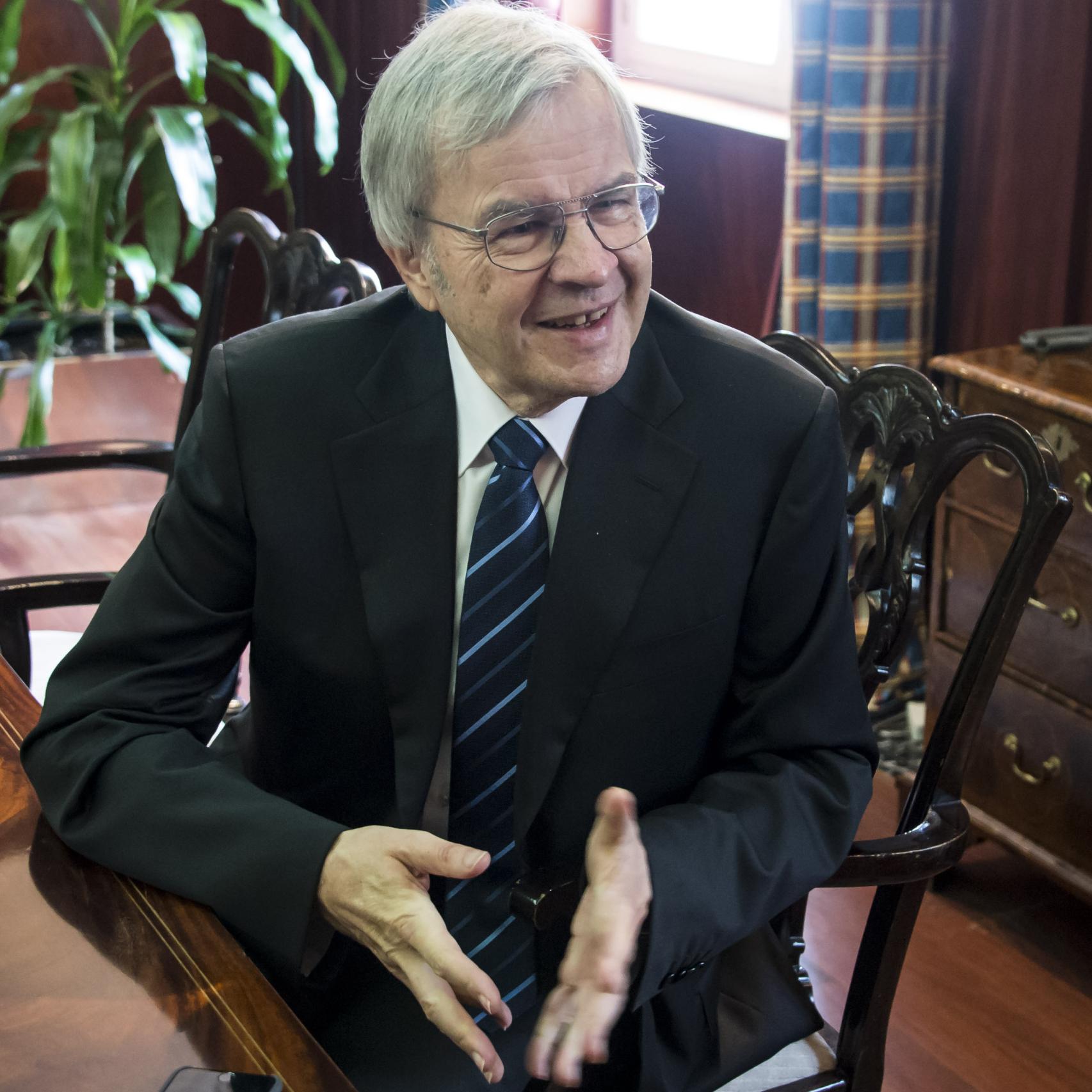 Hänsch, durante su entrevista con EL ESPAÑOL.