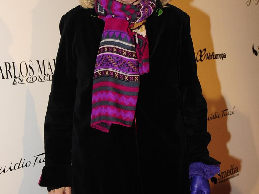 Beatriz de Orleans no quiso perderse el concierto