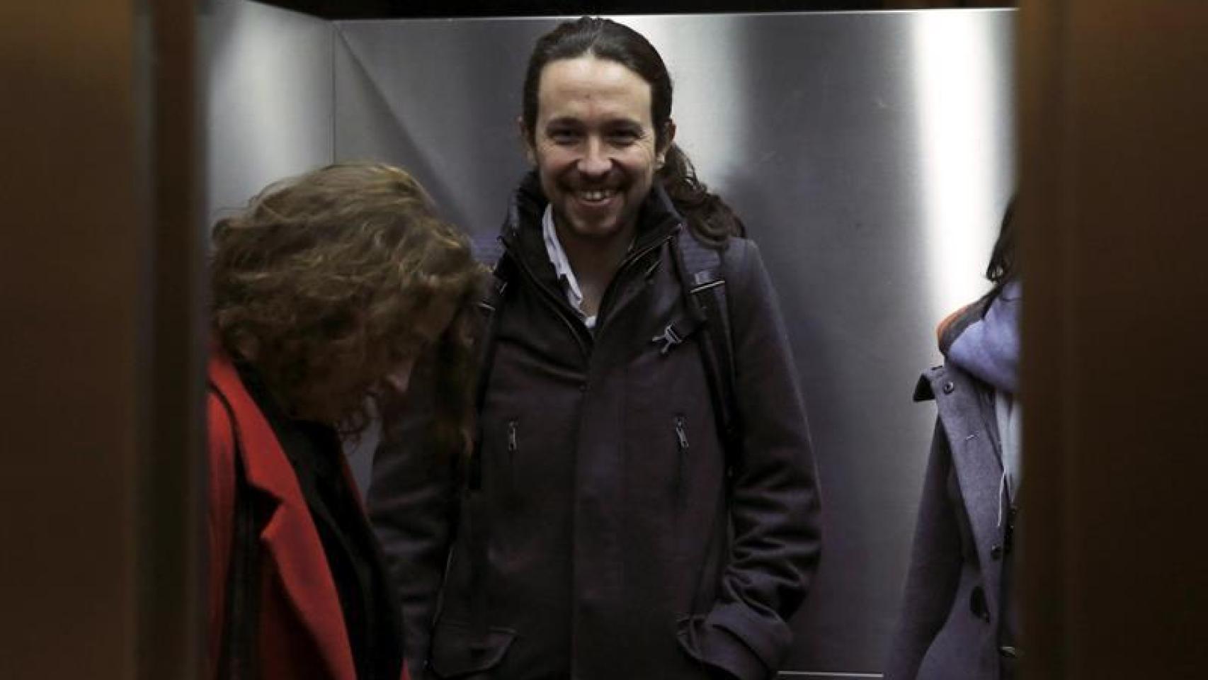 El secretario general de Podemos, Pablo Iglesias/Sergio Barrenechea/EFE