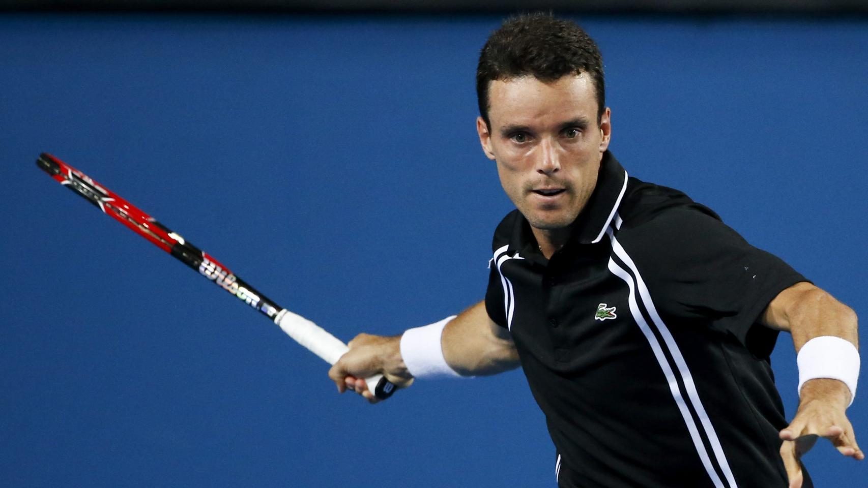 Roberto Bautista, durante el partido.