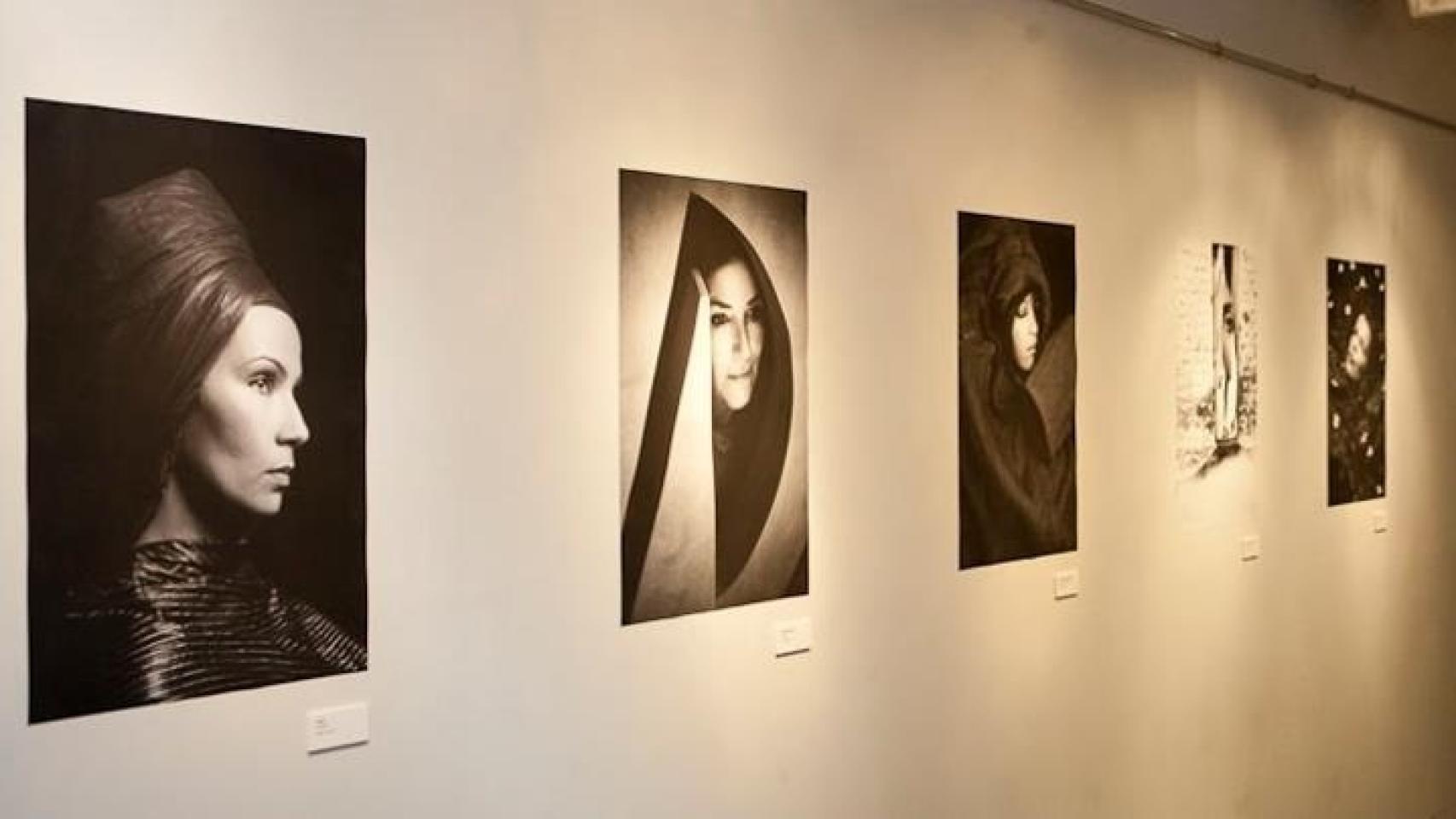 Exposición de Leila Alaoui en Madrid, en 2011.