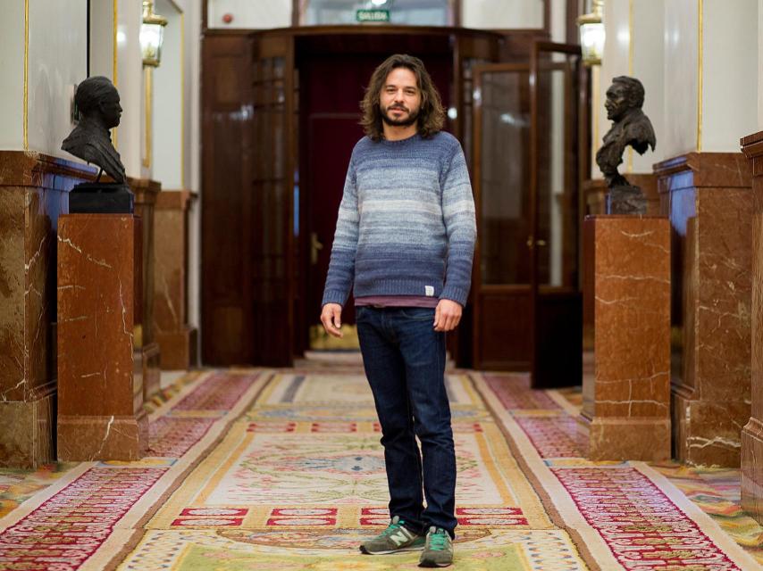 Vila, en los pasillos del Congreso, donde se mueve como pez en el agua.