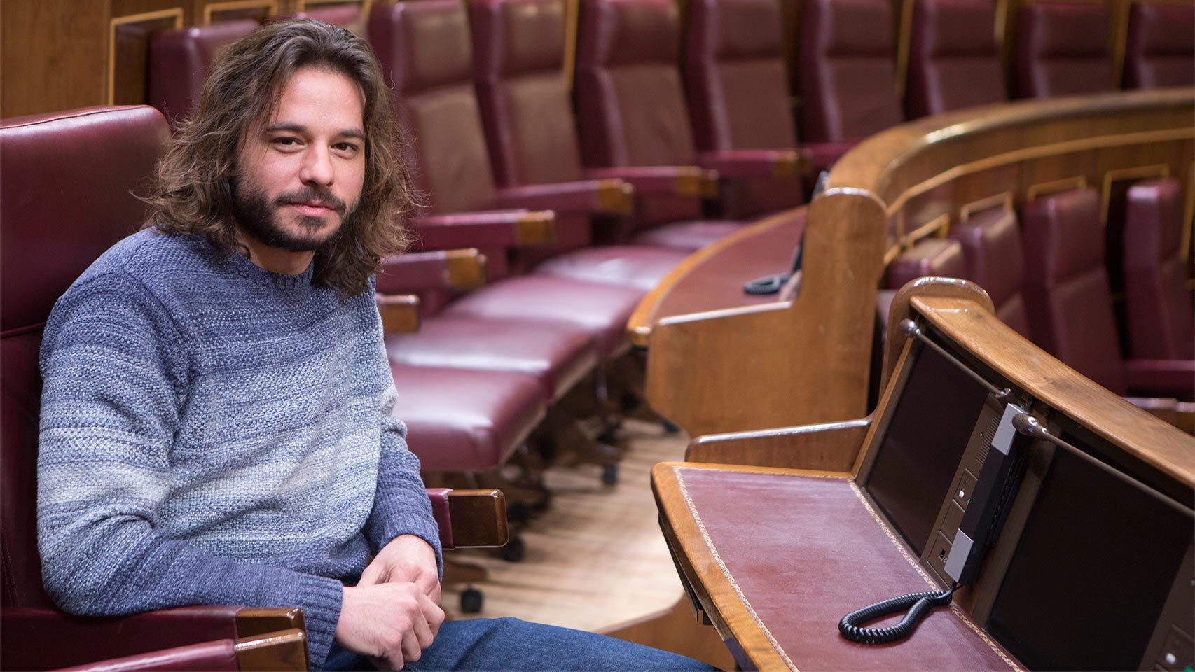 Miguel Vila, diputado de Unidos Podemos.