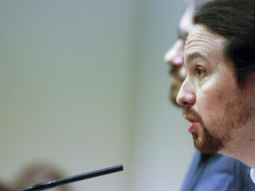 El líder de Podemos Pablo Iglesias/Sergio Perez/Reuters