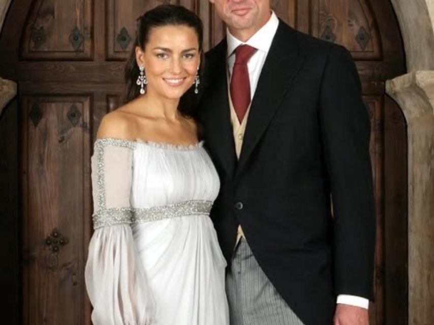 La pareja se casó en octubre de 2008, tras año y medio de ruptura