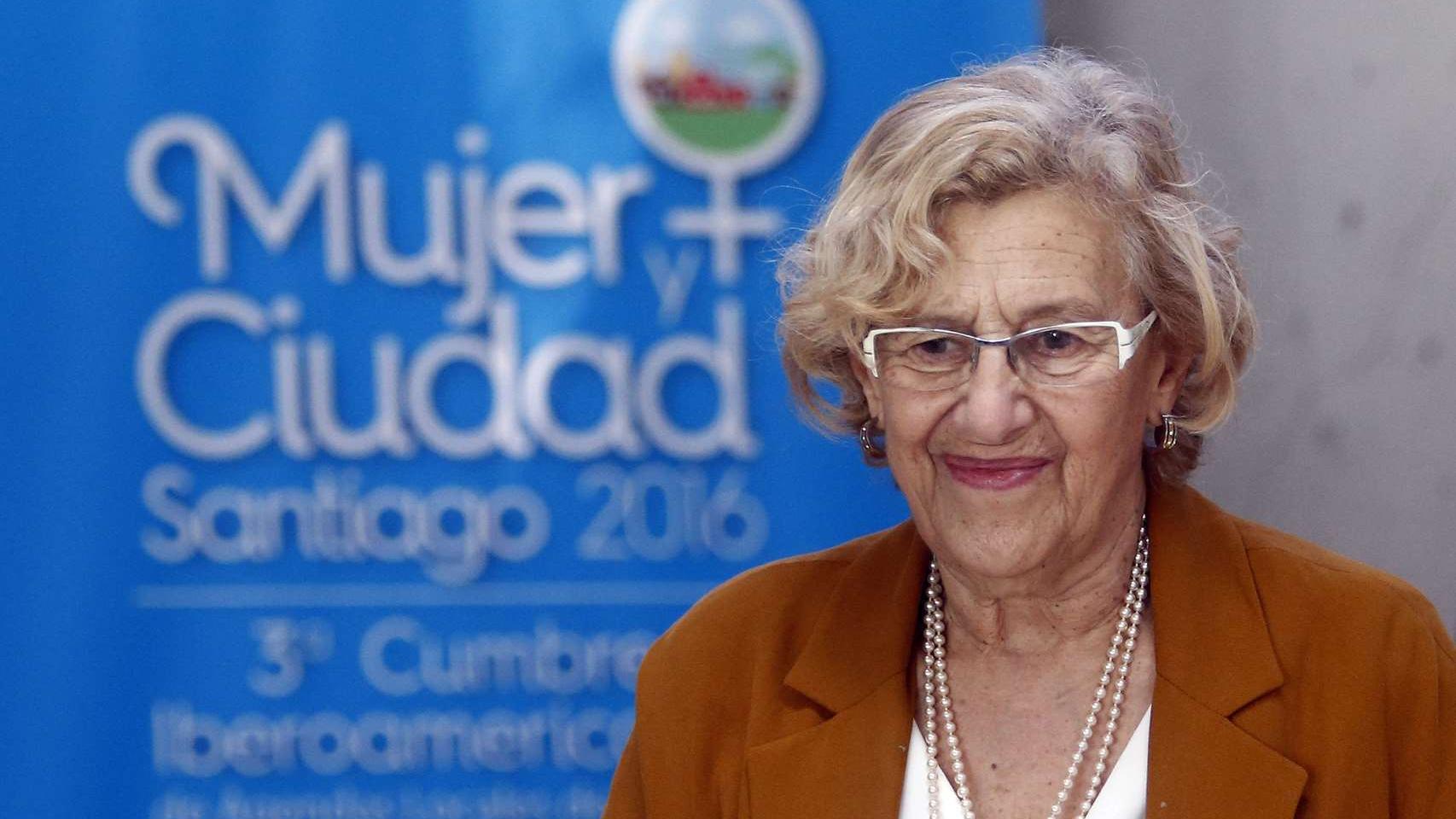 La alcaldesa de Madrid, Manuela Carmena