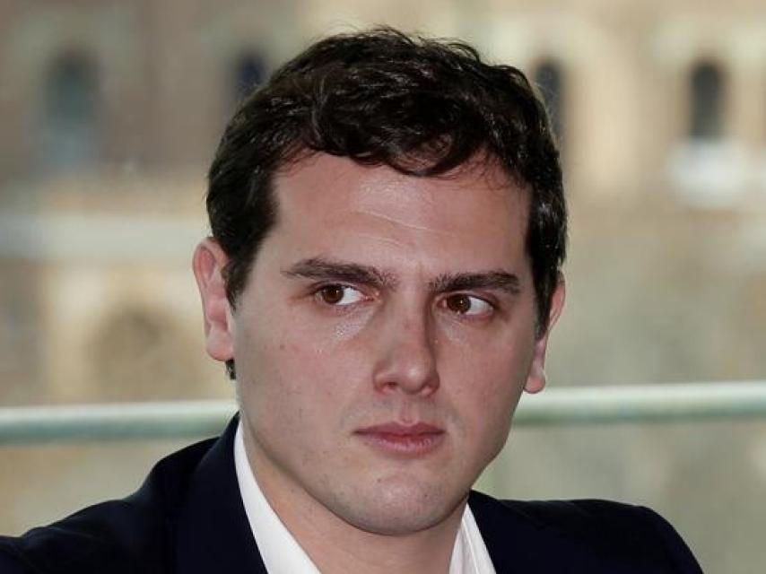 El presidente de Ciudadanos, Albert Rivera, durante la reunión de la Ejecutiva Nacional del partido.