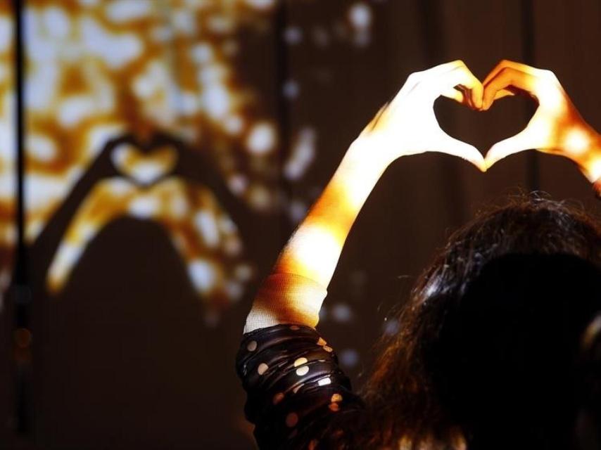 En la inauguración de la capitalidad europea de la cultura de San Sebastián.