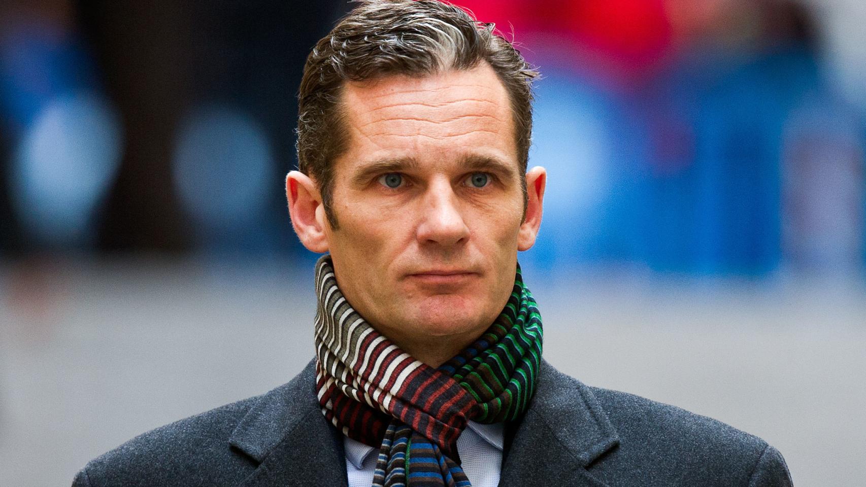 Iñaki Urdangarin durante su llegada al juzgado de Mallorca.