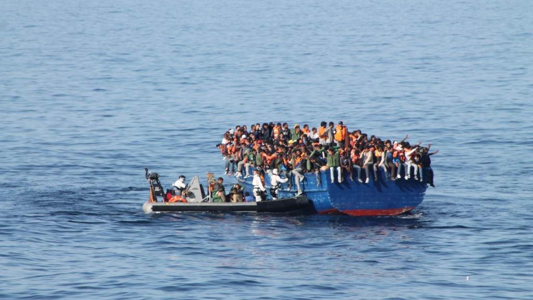 Las rhibs son las primeras en alcanzar las embarcaciones auxiliadas.