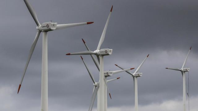 Parque eólica de Gamesa.