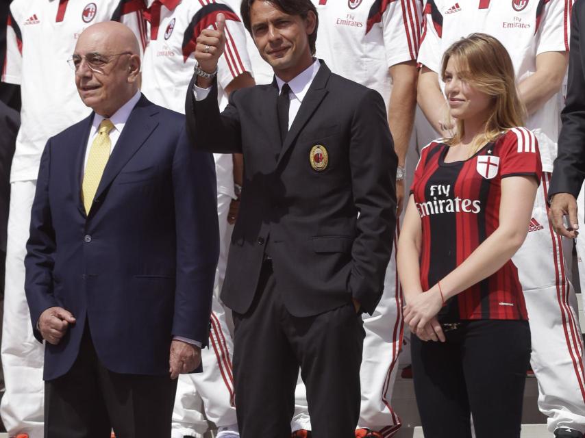 Bárbara comparte actos con Adriano Galliani a pesar de no soportarse