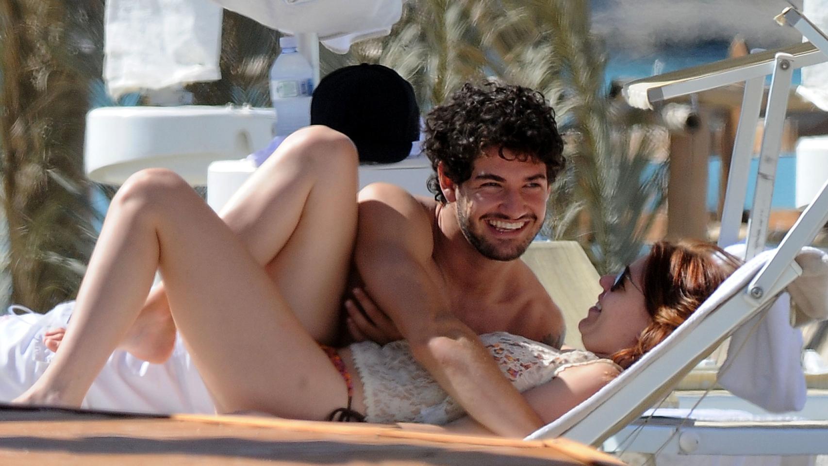 Bárbara y Alexandre Pato tuvieron un romance cuando este era el delantero del Milan