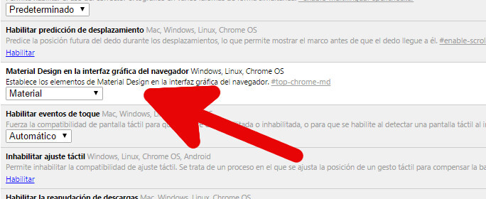 chrome material design 3