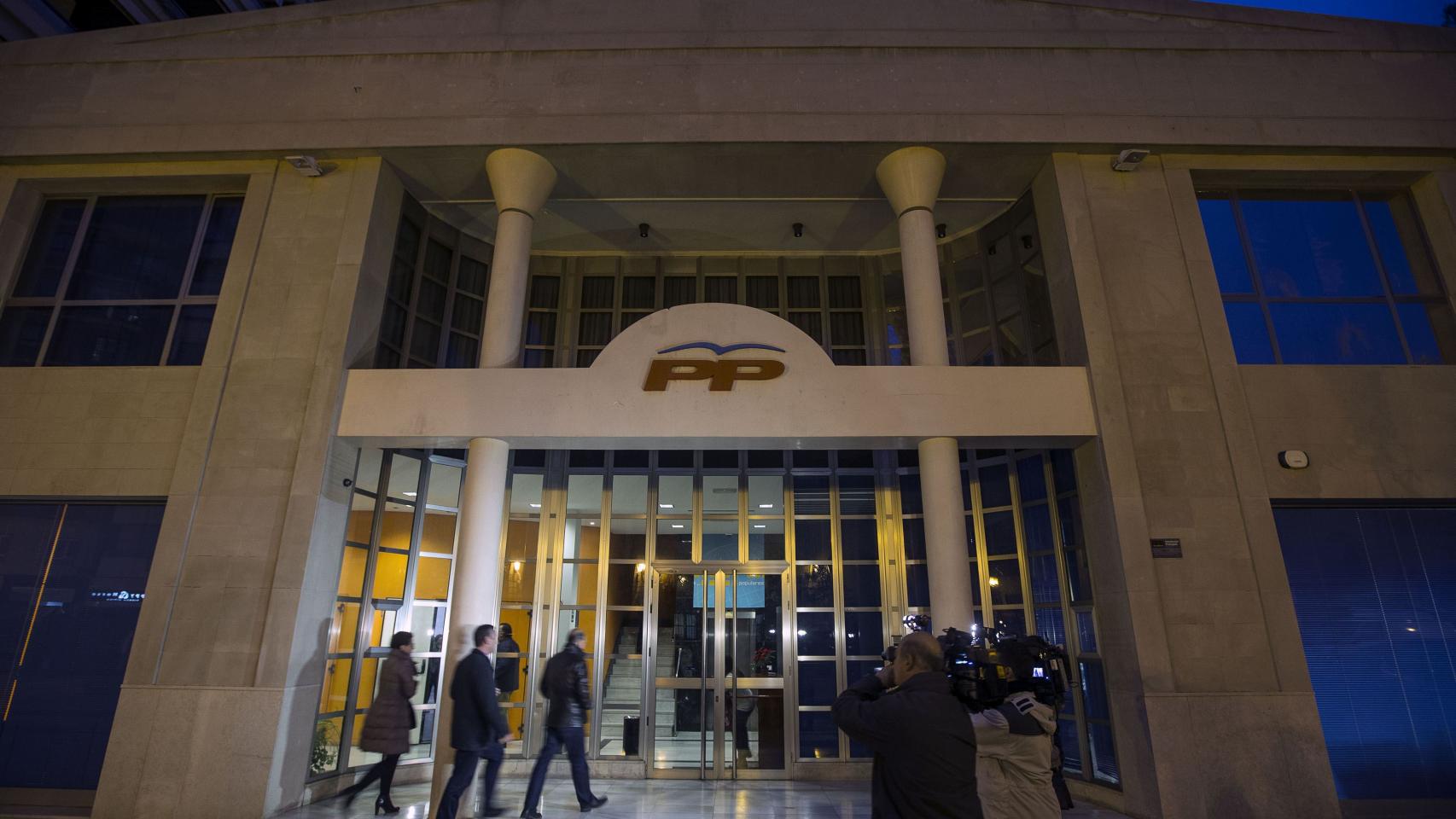 Sede provincial del PP en Valencia