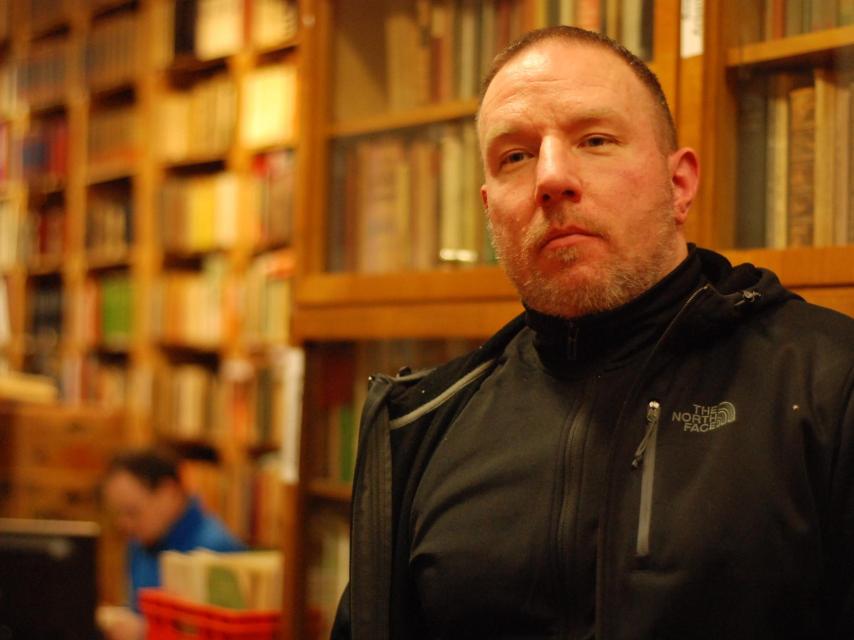 Oliver Rast, sindicalista en la cárcel.