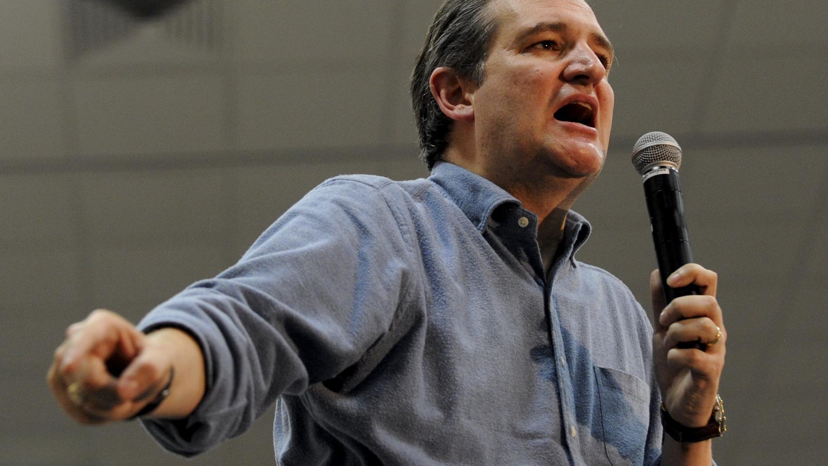 El candidato republicano Ted Cruz.