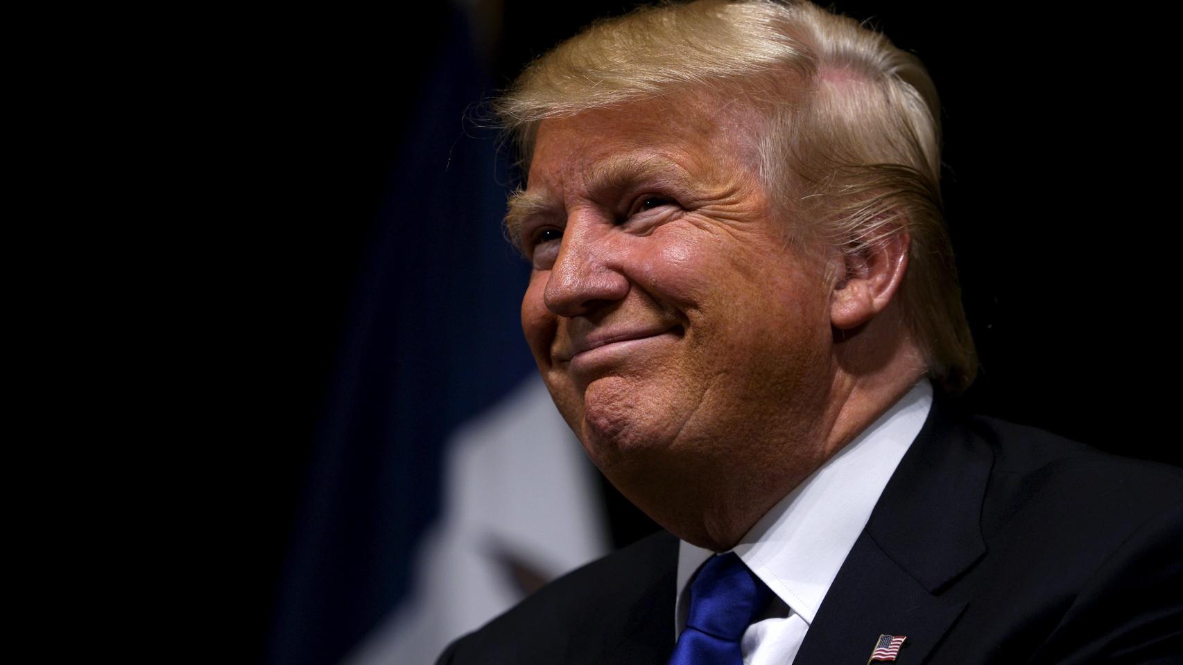 El candidato republicano Donald Trump.