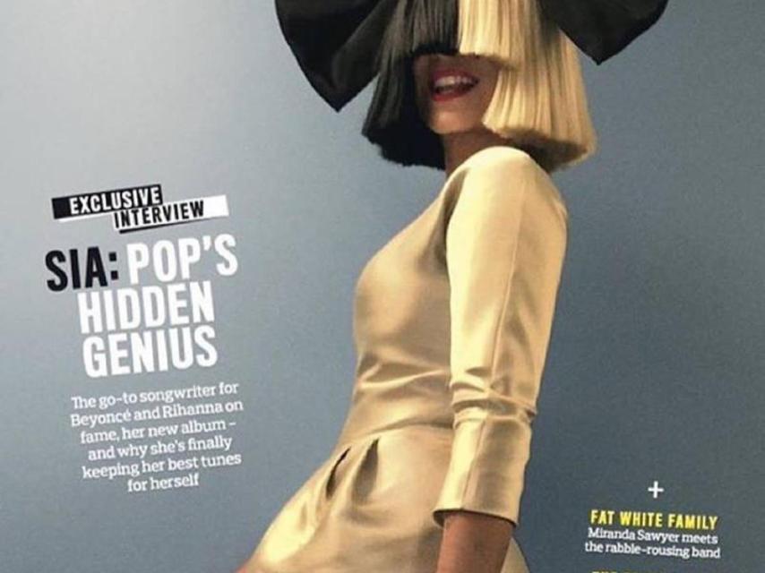 Sia en la portada de Music con vestido de Second Skin Co.