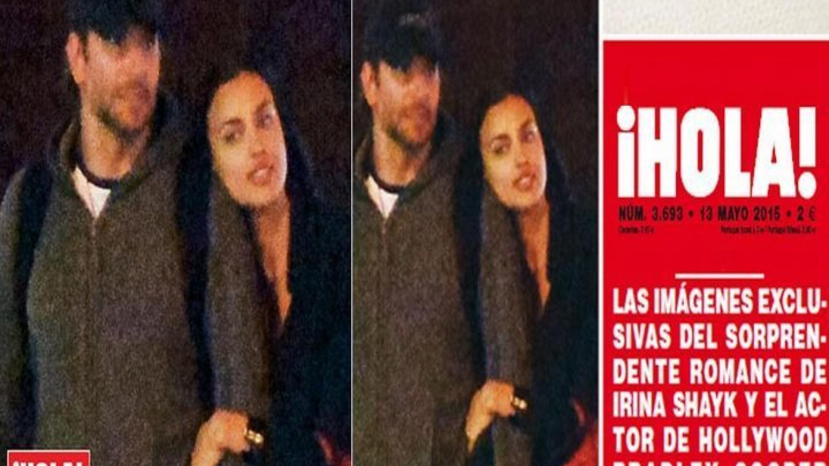 Portada de la revista que confirmaba el romance  entre el actor y la modelo
