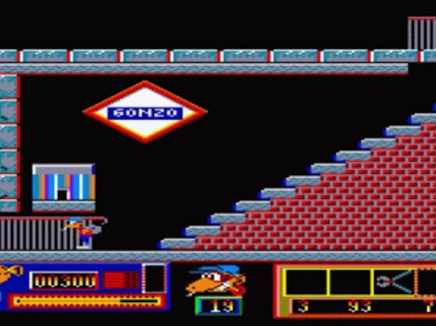 Pantalla del videojuego Goody.