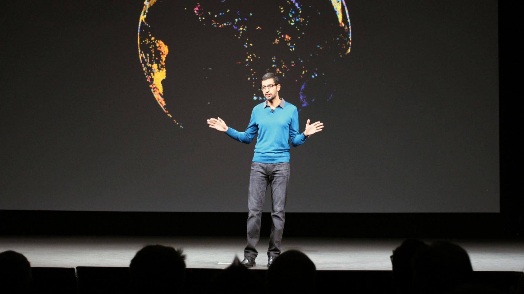 El CEO de Google, Sundar Pichai.