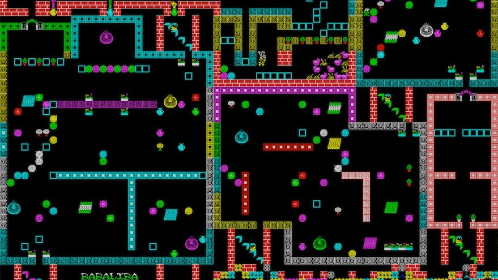 Pantalla del videojuego Babaliba.