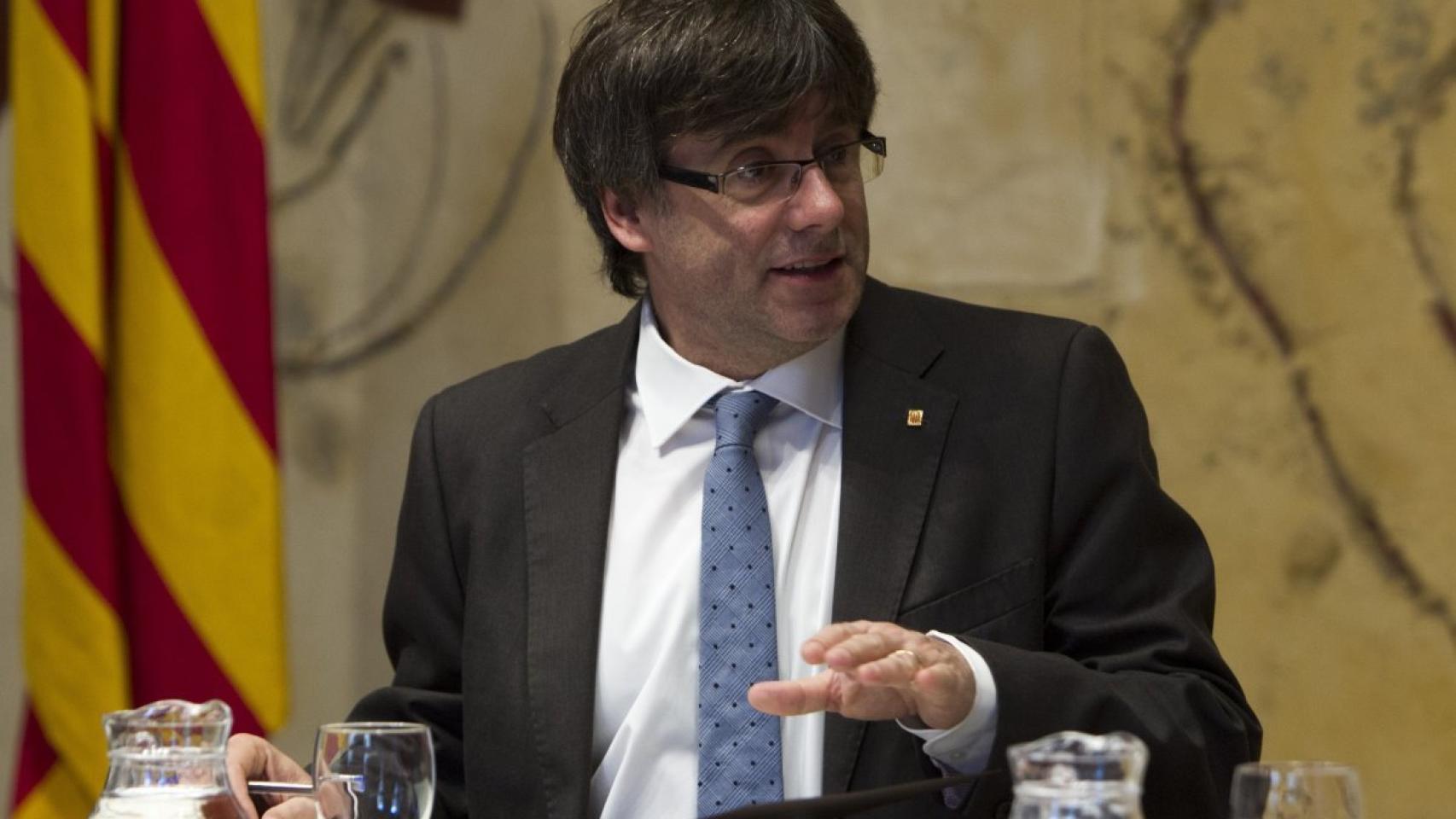 El presidente de la Generalitat, Carles Puigdemont.