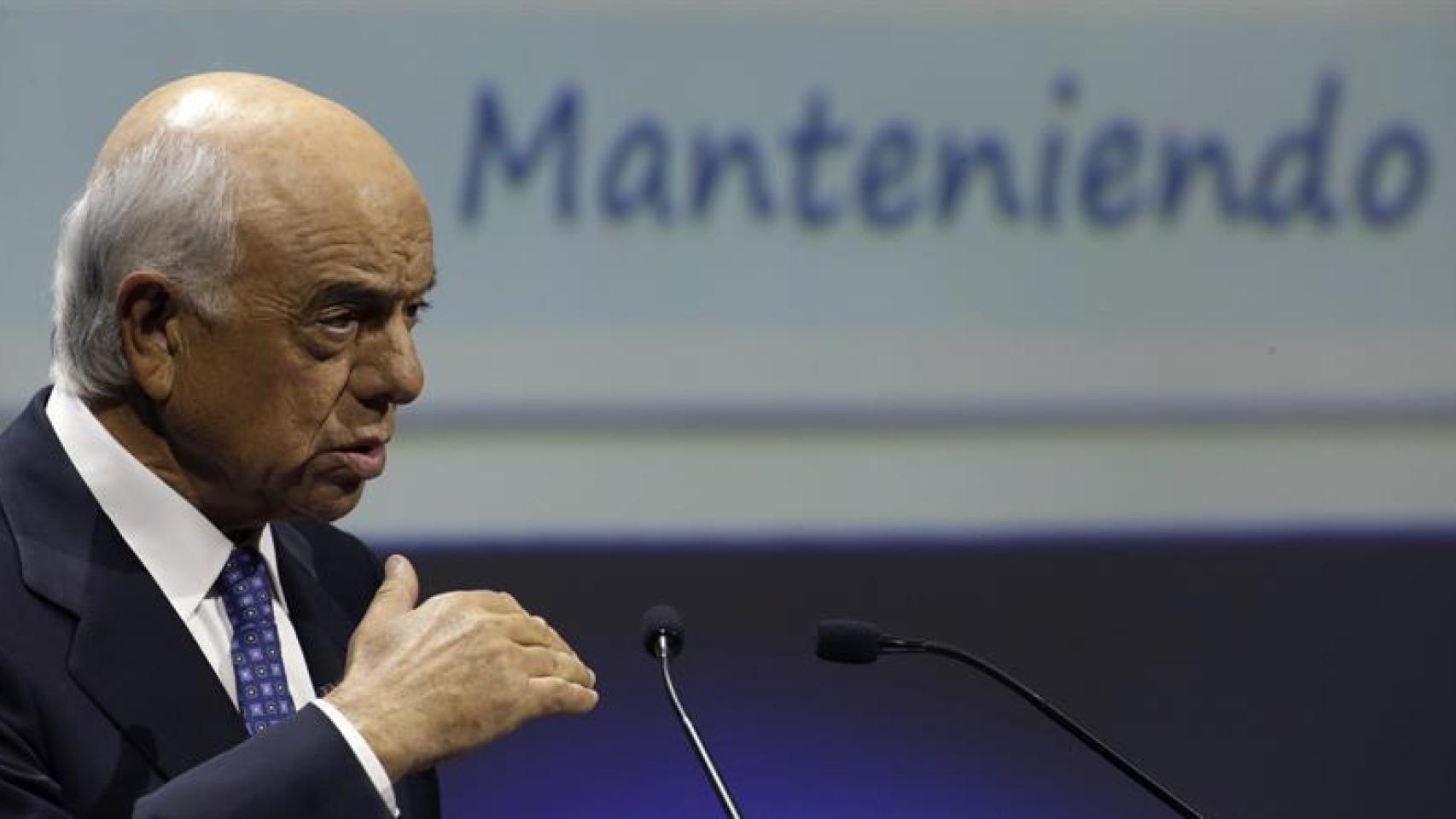 Francisco González, presidente de BBVA