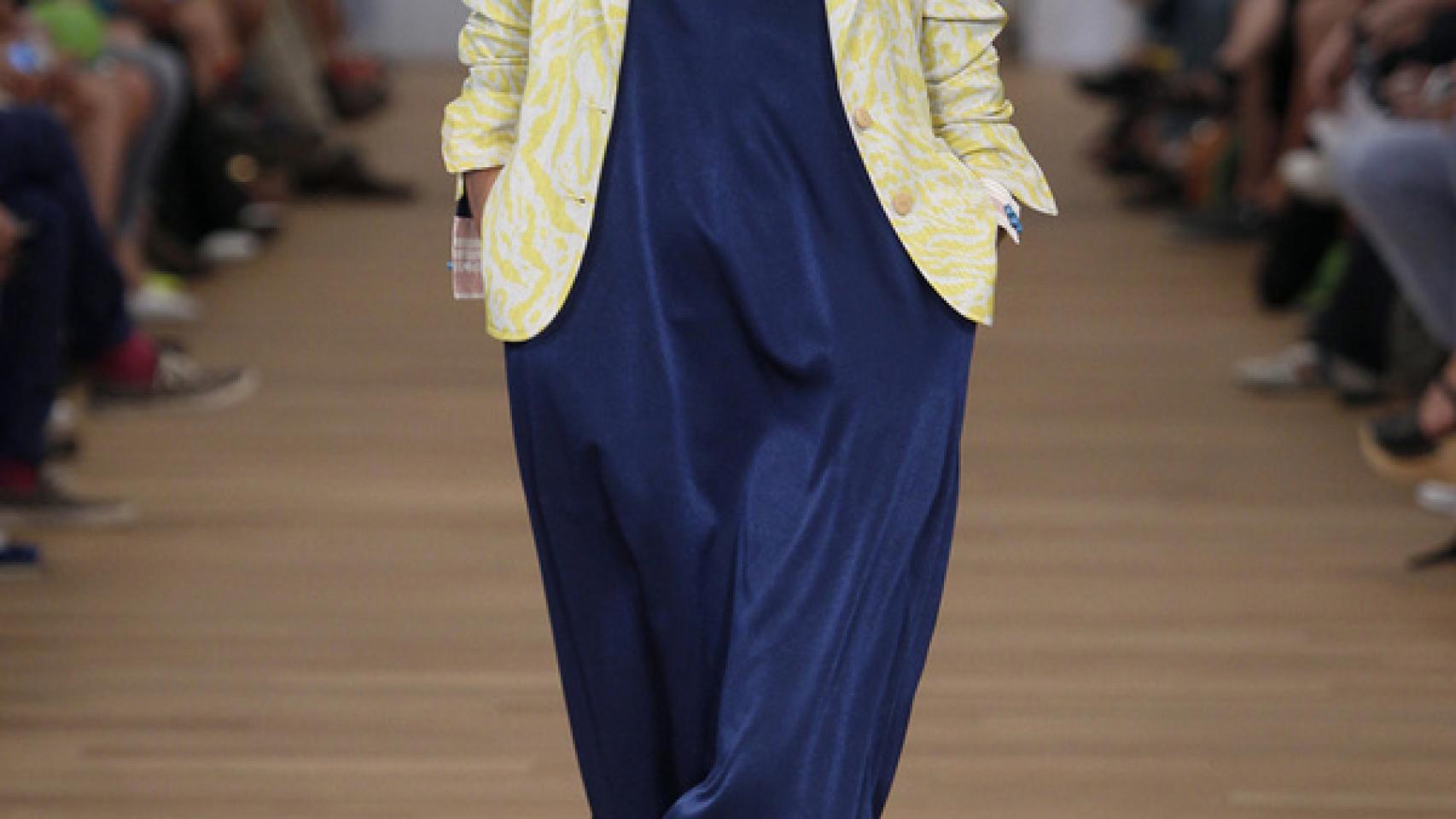 Mayte de la Iglesia en el desfile de X_Adnan