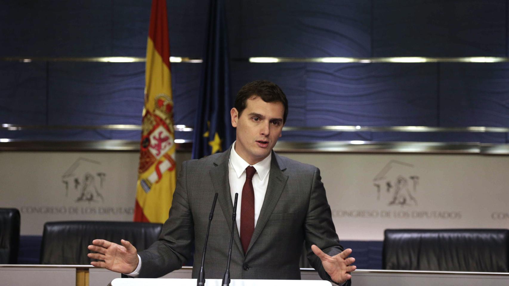 El presidente de Ciudadanos, Albert Rivera.