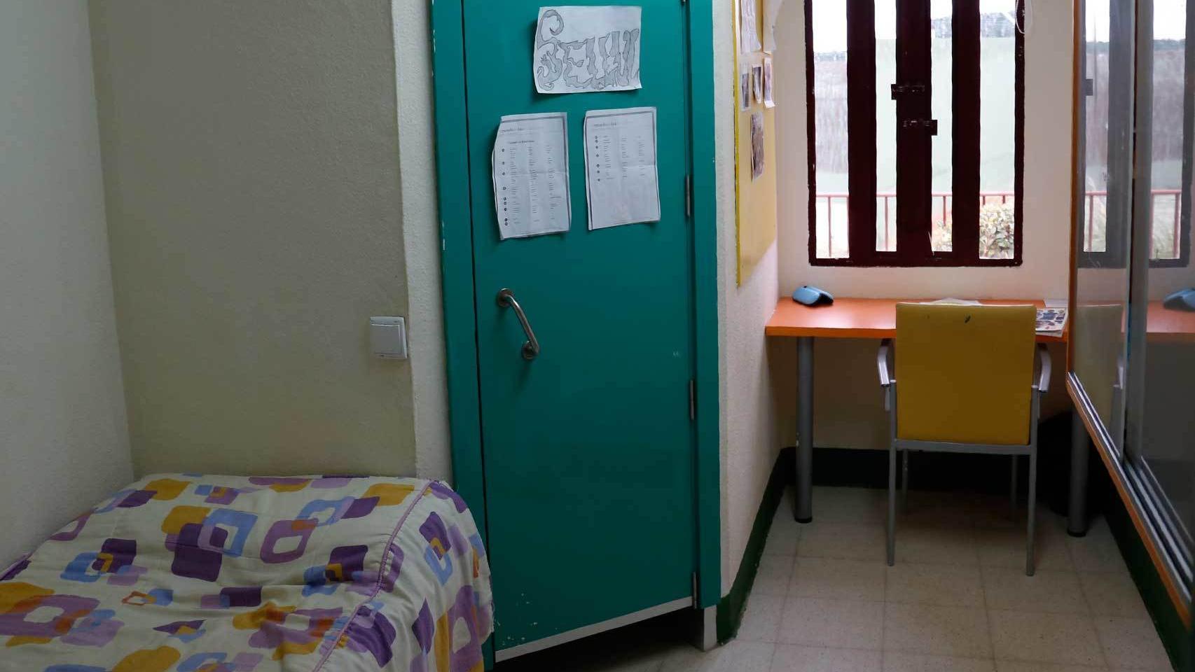 Imagen de archivo de una habitación de un centro de menores.