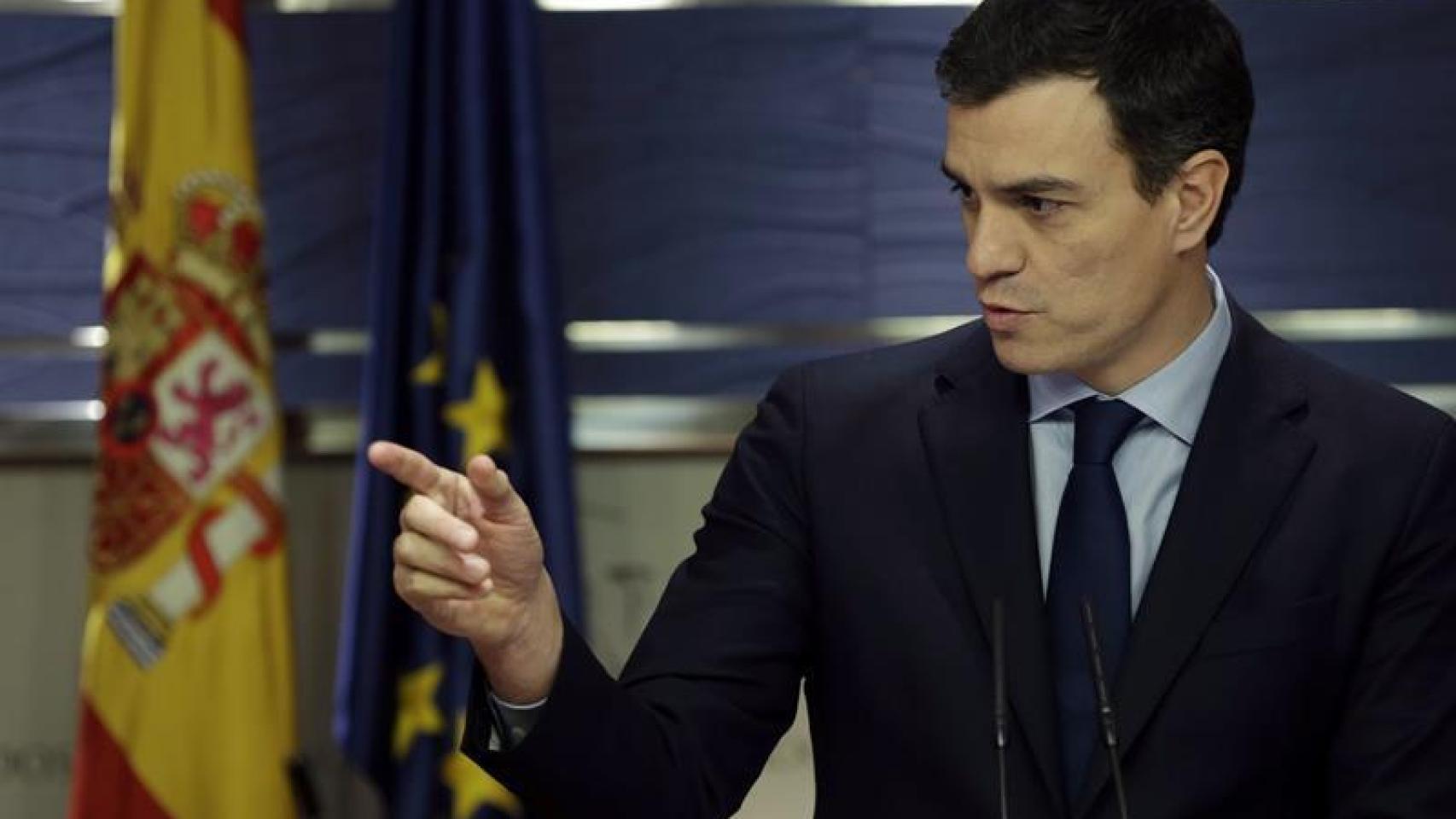El secretario general del PSOE, Pedro Sánchez/Andrea Comas/Reuters