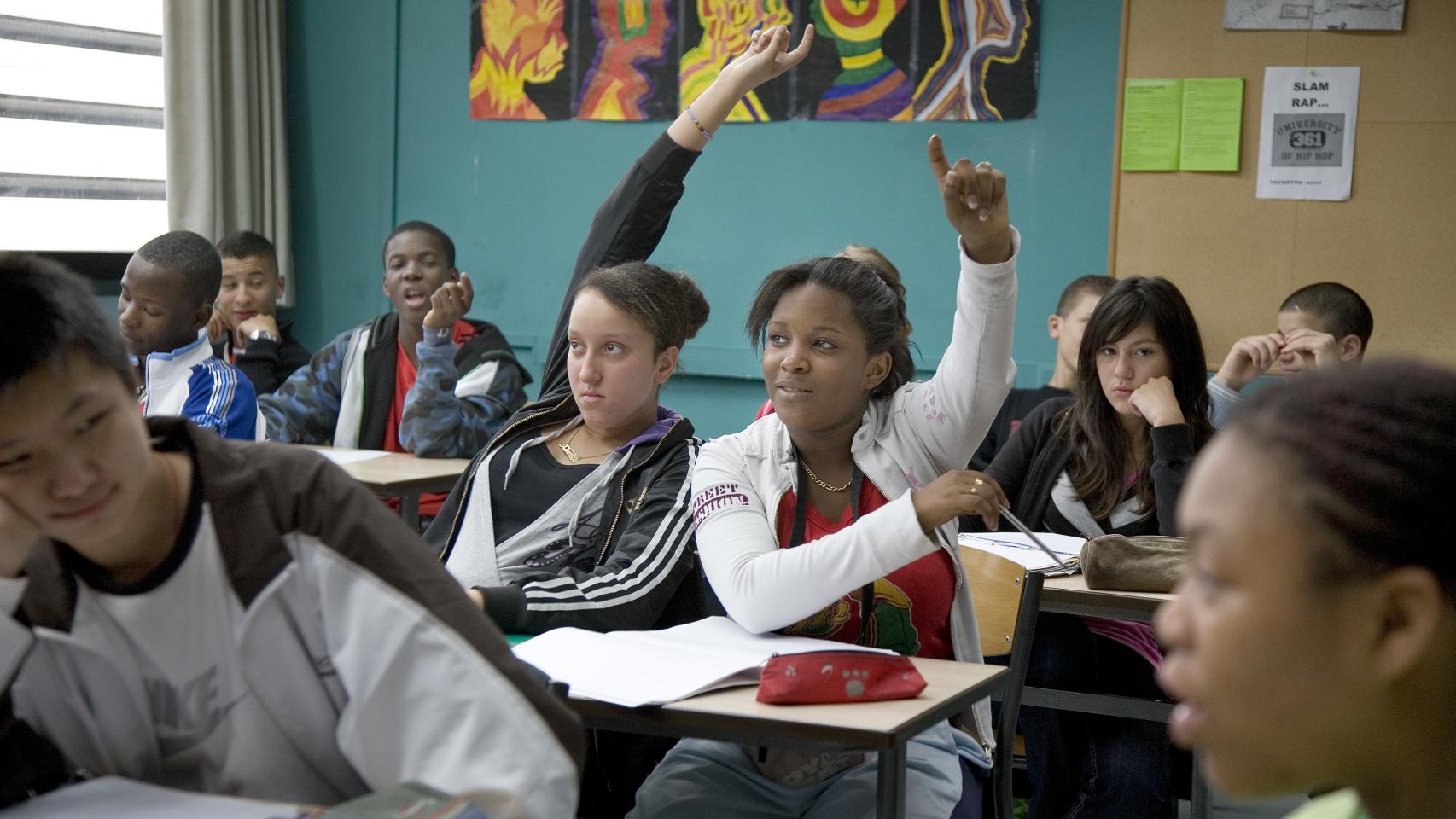 Fotograma de La clase, de Laurent Cantet