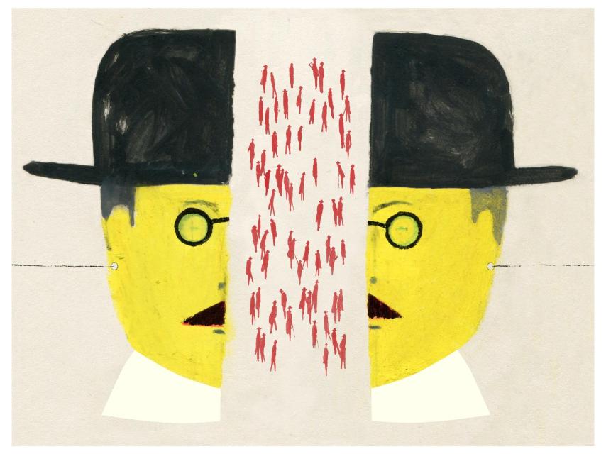 Las máscaras de la multitud