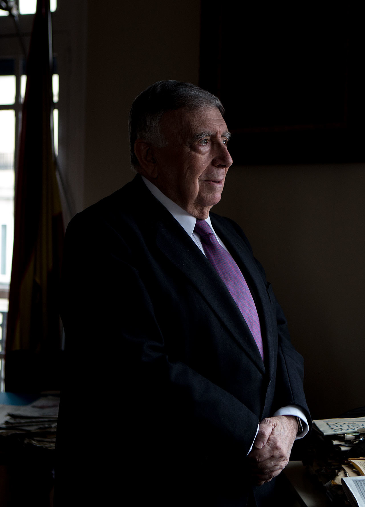 El periodista y académico de la Lengua, Luis María Anson.