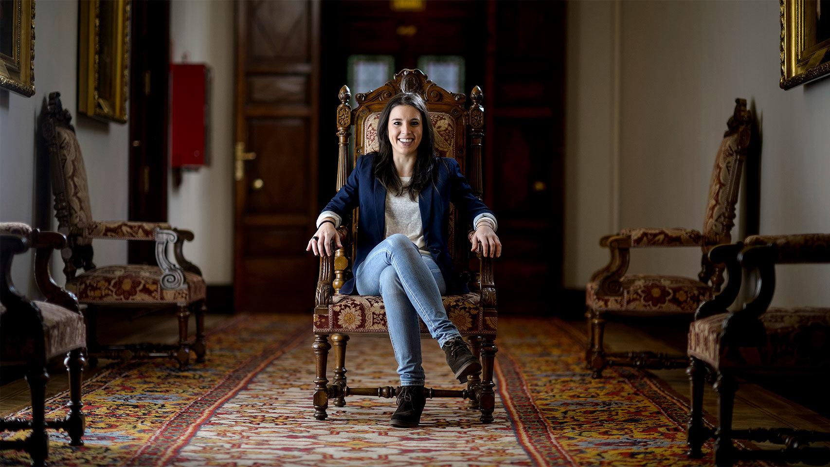 Irene Montero, diputada de Podemos.