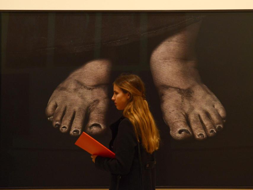 Una de las obras de la exposición